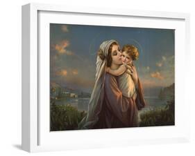 Mater Dulce (Mary and Child)-null-Framed Giclee Print