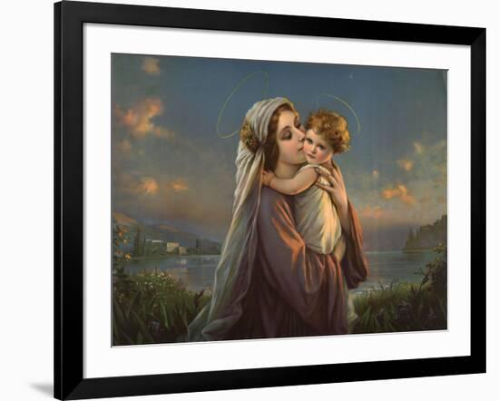 Mater Dulce (Mary and Child)-null-Framed Giclee Print