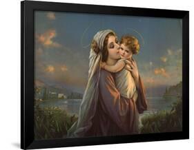 Mater Dulce (Mary and Child)-null-Framed Giclee Print