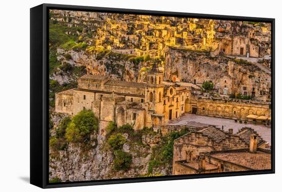 Matera, Italy-John Ford-Framed Stretched Canvas