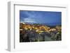 Matera townscape at sunset, Basilicata, Italy, Europe-Marco Brivio-Framed Photographic Print