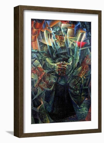 Materia, 1912-Umberto Boccioni-Framed Giclee Print