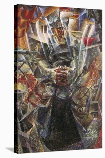 Materia-Umberto Boccioni-Stretched Canvas