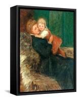 Maternal Affection-Frederick Goodall-Framed Stretched Canvas