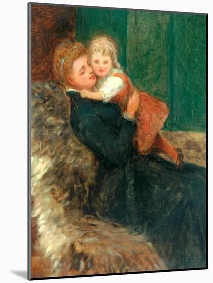 Maternal Affection-Frederick Goodall-Mounted Giclee Print