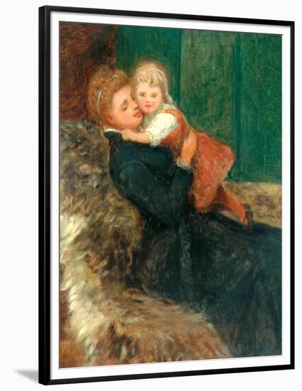 Maternal Affection-Frederick Goodall-Framed Premium Giclee Print