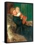 Maternal Affection-Frederick Goodall-Framed Stretched Canvas