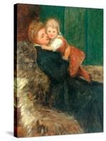 Maternal Affection-Frederick Goodall-Stretched Canvas