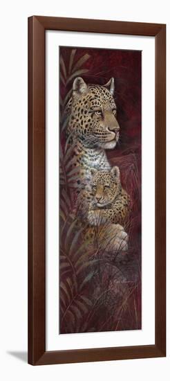 Maternal Affection-Ruane Manning-Framed Art Print