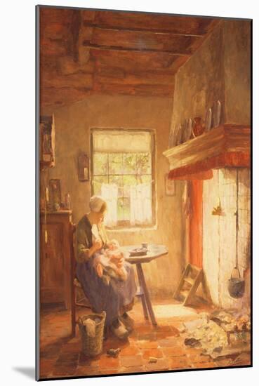 Maternal Care-Evert Pieters-Mounted Giclee Print