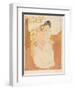 Maternal Caress, 1890-1-Mary Cassatt-Framed Giclee Print