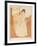 Maternal Caress, 1890-1-Mary Cassatt-Framed Giclee Print