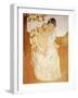 Maternal Caress-Mary Cassatt-Framed Giclee Print