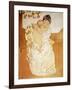 Maternal Caress-Mary Cassatt-Framed Giclee Print