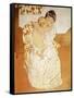 Maternal Caress-Mary Cassatt-Framed Stretched Canvas