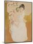 Maternal Caress-Mary Cassatt-Mounted Giclee Print