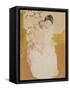 Maternal Caress-Mary Cassatt-Framed Stretched Canvas