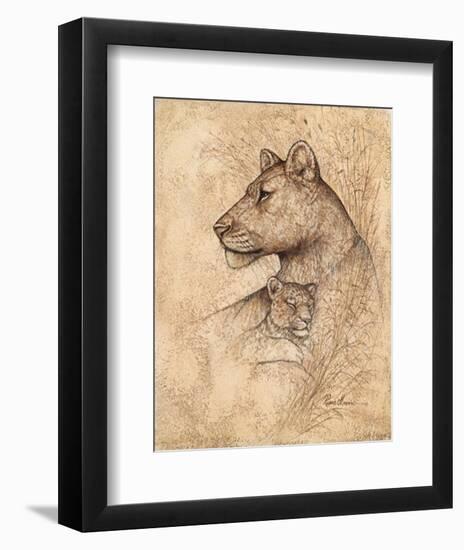 Maternal Protection-Ruane Manning-Framed Art Print