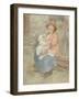 Maternité dit aussi L'Enfant au sein (madame Renoir et son fils Pierre)-Pierre-Auguste Renoir-Framed Giclee Print