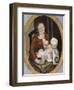 Maternité (Ovale II), la mère et l'enfant-Maria Blanchard-Framed Giclee Print