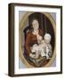 Maternité (Ovale II), la mère et l'enfant-Maria Blanchard-Framed Giclee Print