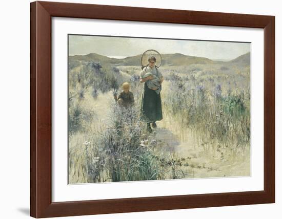 Maternite-George Hitchcock-Framed Art Print