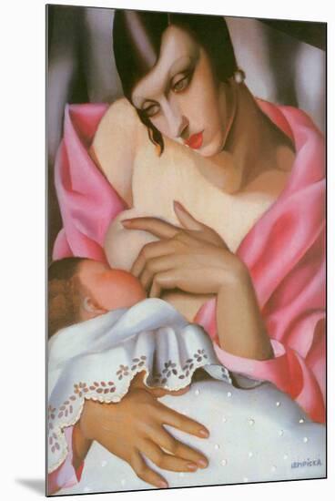 Maternite-Tamara de Lempicka-Mounted Premium Giclee Print