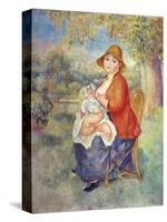 Maternity, 1885-Pierre-Auguste Renoir-Stretched Canvas