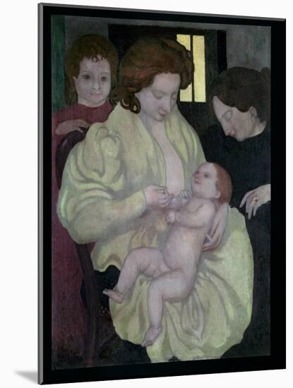 Maternity, 1895-Maurice Denis-Mounted Giclee Print