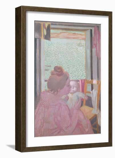 Maternity at the Window, 1901-Maurice Denis-Framed Giclee Print