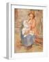 Maternity (Child at the Breast)-Pierre-Auguste Renoir-Framed Giclee Print