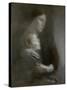 Maternity (Suffering) (Oil on Canvas)-Eugene Carriere-Stretched Canvas