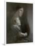 Maternity (Suffering) (Oil on Canvas)-Eugene Carriere-Framed Giclee Print