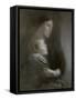 Maternity (Suffering) (Oil on Canvas)-Eugene Carriere-Framed Stretched Canvas
