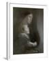 Maternity (Suffering) (Oil on Canvas)-Eugene Carriere-Framed Giclee Print