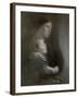 Maternity (Suffering) (Oil on Canvas)-Eugene Carriere-Framed Giclee Print