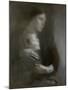 Maternity (Suffering) (Oil on Canvas)-Eugene Carriere-Mounted Giclee Print