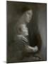 Maternity (Suffering) (Oil on Canvas)-Eugene Carriere-Mounted Giclee Print