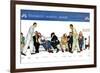 "Maternity Waiting Room", July 13,1946-Norman Rockwell-Framed Giclee Print