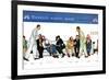 "Maternity Waiting Room", July 13,1946-Norman Rockwell-Framed Giclee Print