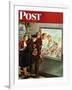 "Maternity Ward," Saturday Evening Post Cover, November 2, 1946-Constantin Alajalov-Framed Giclee Print