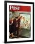 "Maternity Ward," Saturday Evening Post Cover, November 2, 1946-Constantin Alajalov-Framed Giclee Print