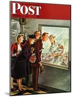 "Maternity Ward," Saturday Evening Post Cover, November 2, 1946-Constantin Alajalov-Mounted Giclee Print