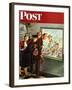 "Maternity Ward," Saturday Evening Post Cover, November 2, 1946-Constantin Alajalov-Framed Giclee Print