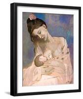 Maternity-Pablo Picasso-Framed Art Print