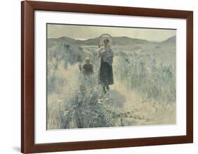 Maternity-George Hitchcock-Framed Premium Giclee Print