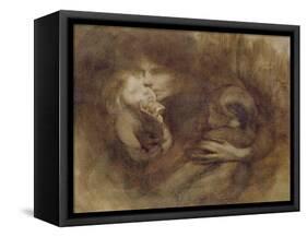 Maternity-Eugene Carriere-Framed Stretched Canvas