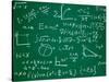 Math Formulas on School Blackboard Education-PicsFive-Stretched Canvas