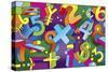 Math Mural-Howie Green-Stretched Canvas