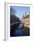 Mathematical Bridge, Queens' College, Cambridge, Cambridgeshire, England, United Kingdom-Michael Jenner-Framed Photographic Print